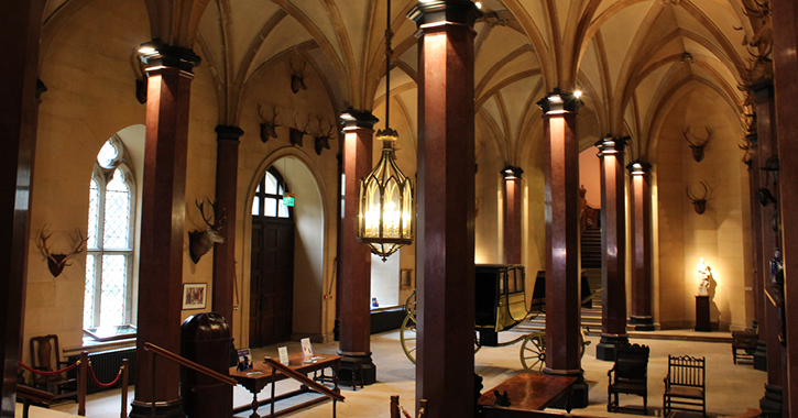 Raby Castle Entrance Hall